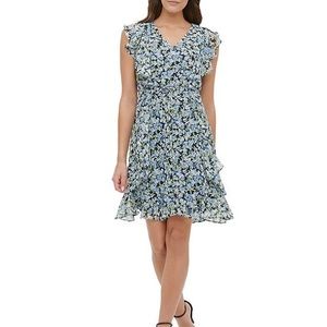 Tommy Hilfiger Floral Patterned Dress
